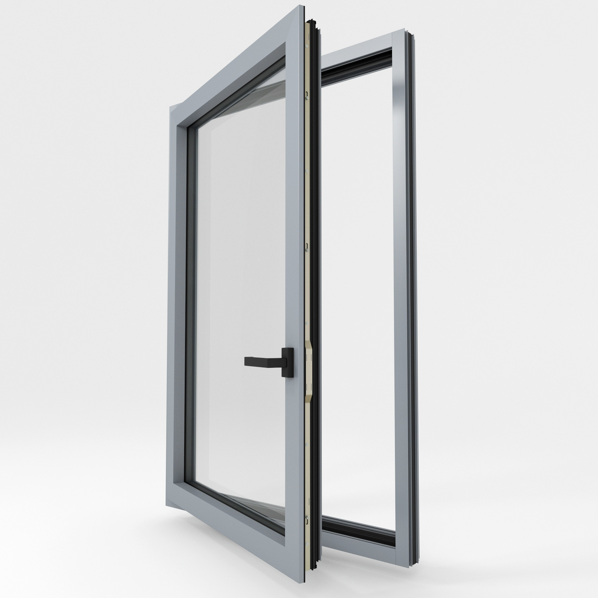 Fenetre Simple Alu Ov 3quarts 7040