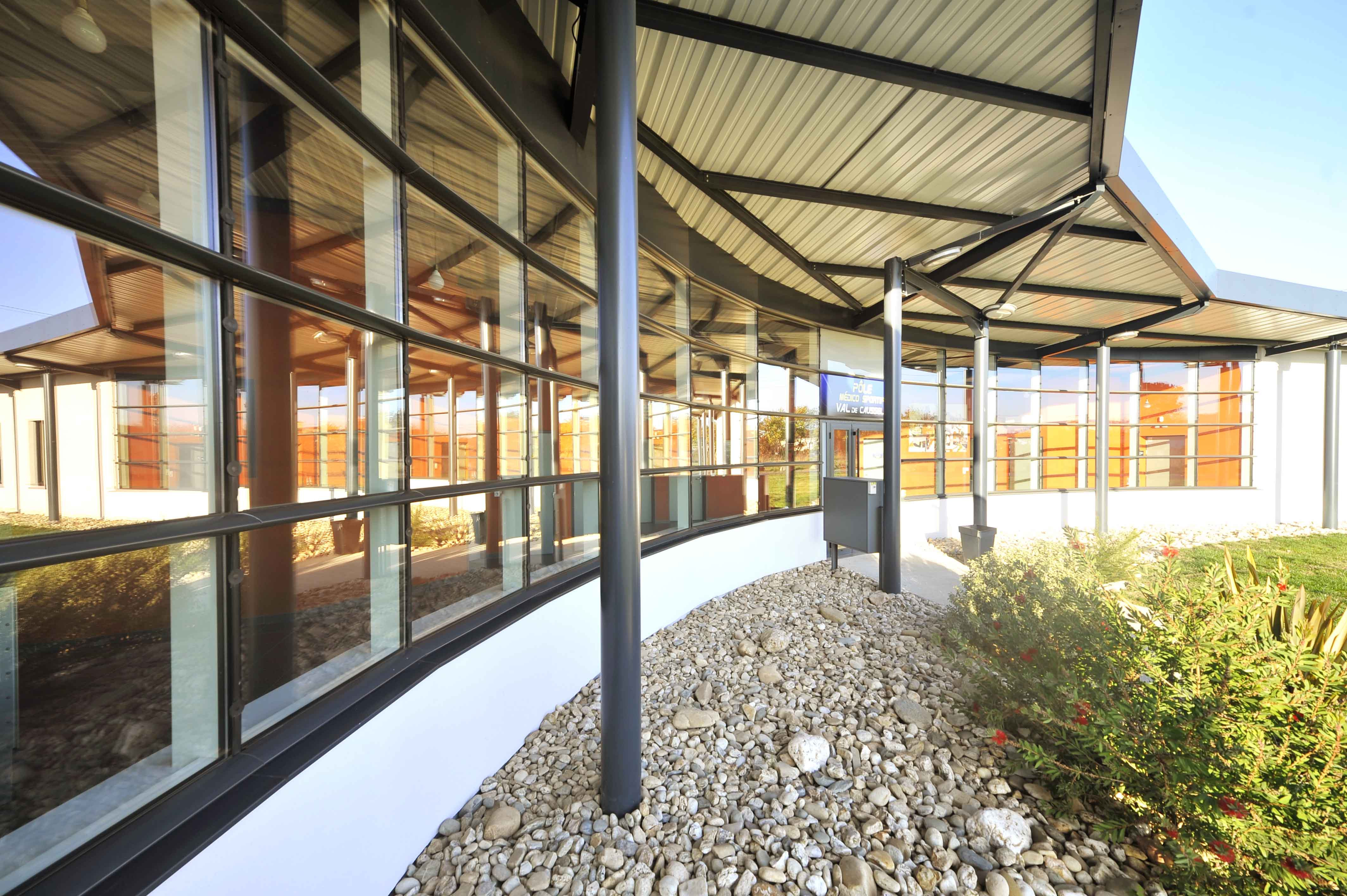 Mur rideau aluminium