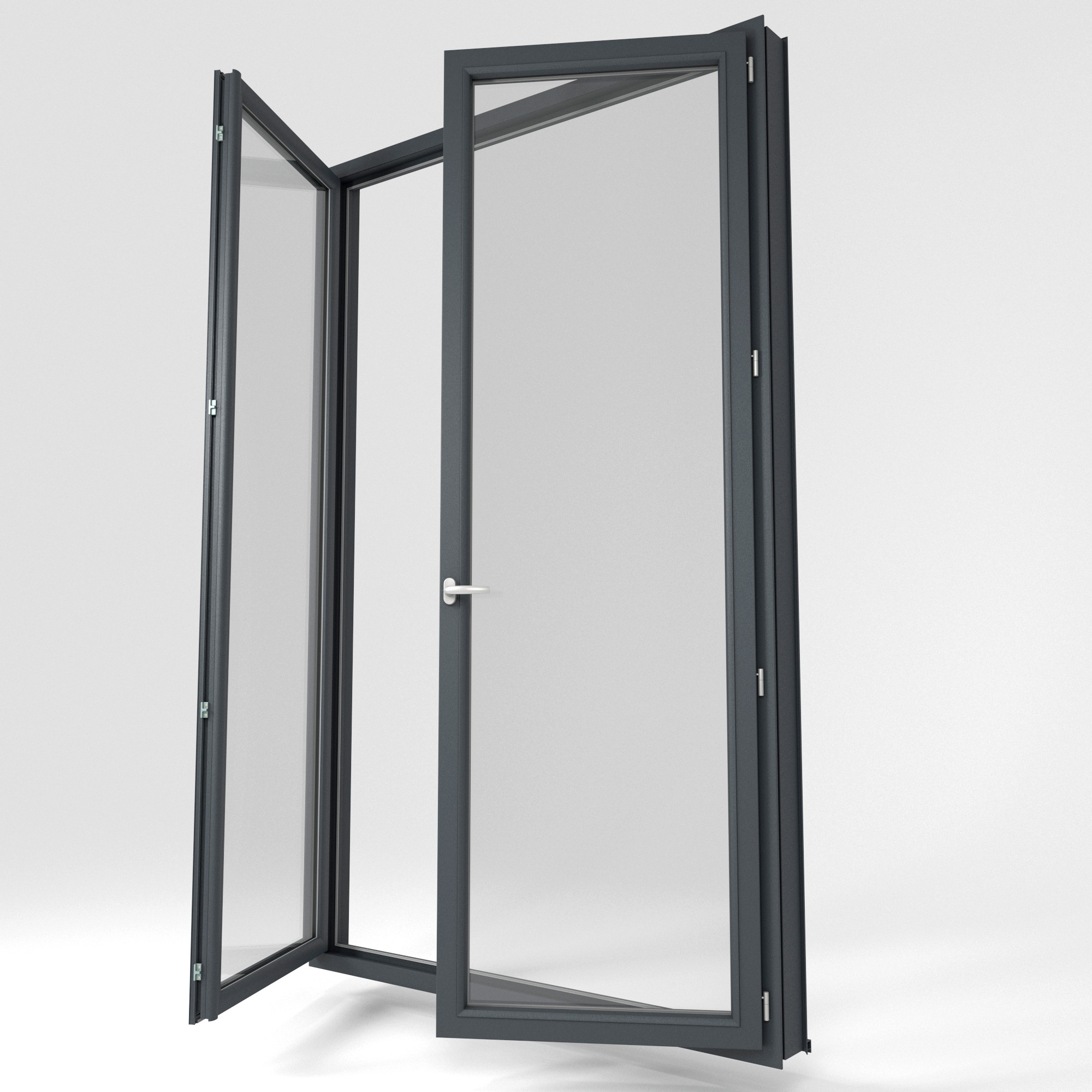 Pvc Pfen Fp83 3quarts Gris Basalt