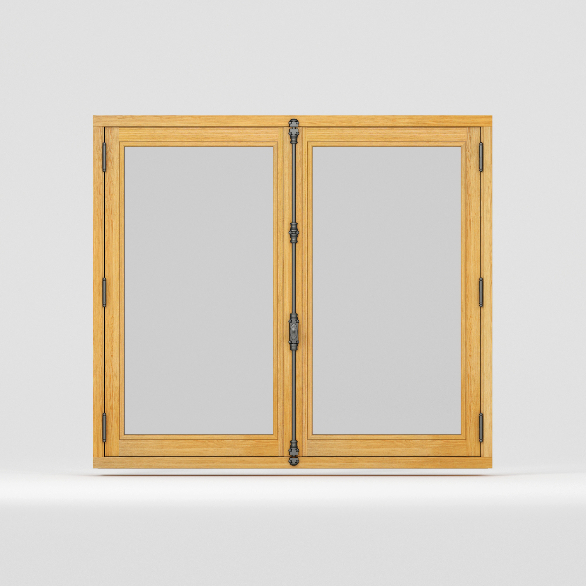 Fenêtre Bois FT60 chêne lasure naturelle face